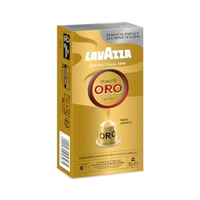 Afbeelding van 25% korting met code Lavazza Qualita Oro 10 Cups 1 stuk 60 g