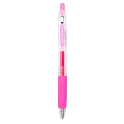 Afbeelding van Campus Candy Navulbare gelpen met 0,7 mm lijn, sneldrogende en waterbestendige (roze, 1 stuk)