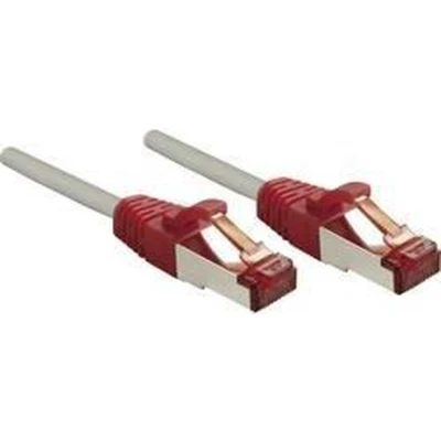 Afbeelding van LINDY 47841 RJ45 Netwerkkabel, patchkabel CAT 6 S/FTP 7.50 m Grijs Snagless 1 stuk(s)