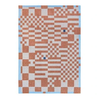Afbeelding van Louis de Poortere Craft Chess Vloerkleed 200 x 280 cm Nude