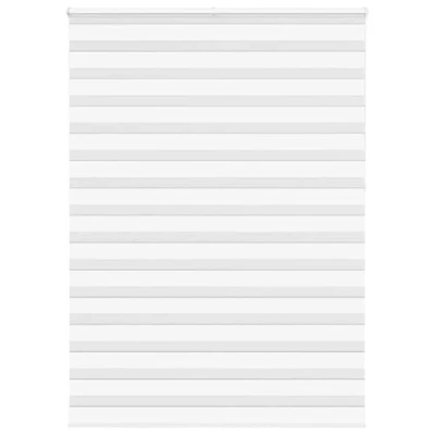 Afbeelding van vidaXL Zebra rolgordijn 165x230 cm stofbreedte 160,9cm polyester wit