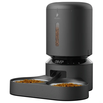 Afbeelding van Petlibro Dual Voerautomaat 5L voor honden en katten wit PL AF006 93W