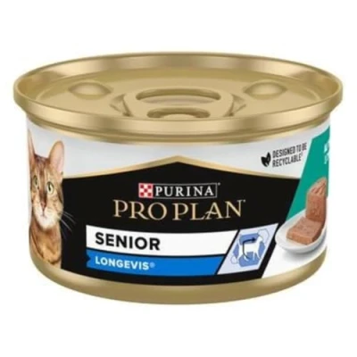 Afbeelding van 24x Pro Plan Cat Blik Mousse Adult 7+ Tonijn 85 gr