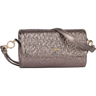 Afbeelding van Gabor Schoudertas Koppeling Abeline Clutch Metallic Taupe