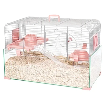Afbeelding van ZOLUX KNAAGDIERKOOI PANAS ROZE 52X35X29 CM