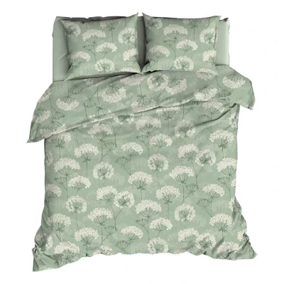Afbeelding van Romanette Astera Dekbedovertrek Lits jumeaux 240x200/220 cm Salie