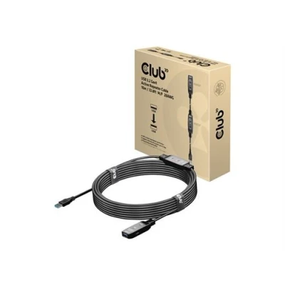Image de Club 3D Rallonge de câble USB type A (M) pour (F) 3.2 Gen 1 10 m actif