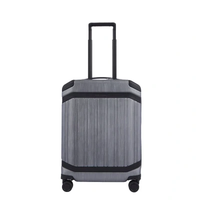 Afbeelding van Piquadro PQ Light Premium Slim Cabin Spinner 55 grey black Harde Koffer