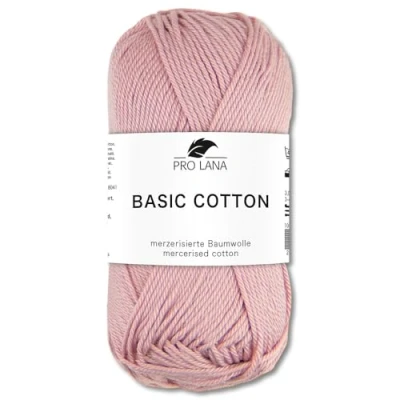 Afbeelding van Frida&#039;s Wollhaus Pro Lana Basic Wol voor breien en haken, 50 g, 64 kleuren (32, oudroze)