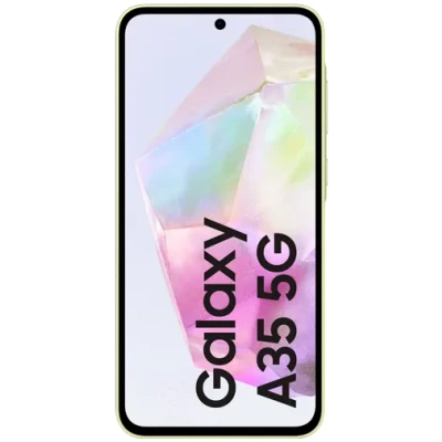 Afbeelding van Samsung Galaxy A35 5G 128GB A356 Geel met Youfone abonnement 200 minuten + 40000 MB 4G+