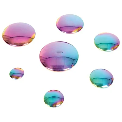 Afbeelding van Tickit Sensorisch Reflektierende FARBKNÖPFE, SP Blokken multicoloured voor kinderen, Maat: One Size, Multi coloured