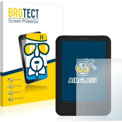 Afbeelding van BROTECT Screenprotector voor Tolino Shine 2 HD Folie Beschermfolie Beschermglas transparant