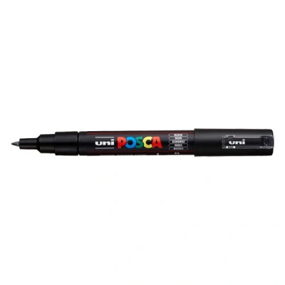 Image de Marqueur Posca Pointe conique extra fine, Noir