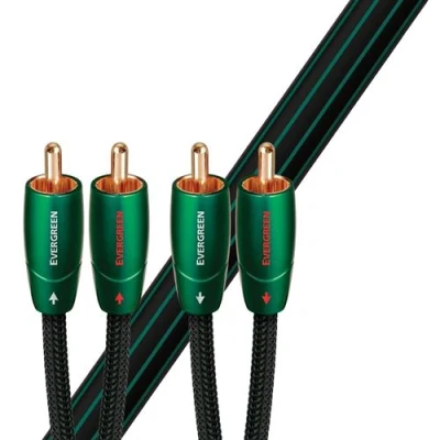 Afbeelding van Audioquest Evergreen 2x RCA naar Kabel Audio 2m