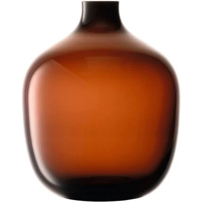 Afbeelding van L.S.A. Vessel Vaas 18 cm Brown / Glass