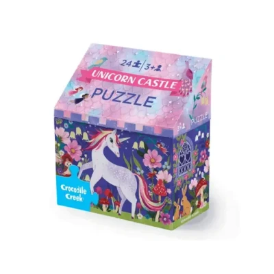 Afbeelding van Crocodile Creek Puzzel , 24 Stuks Eenhoorn Kasteel