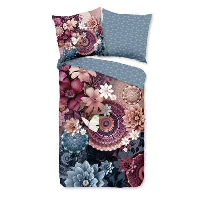 Afbeelding van HIP Collectie Asher Dekbedovertrek Multi 2 persoons (200 x 200/220 cm)