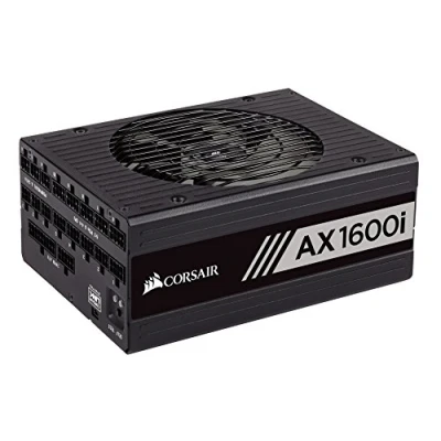 Image de CORSAIR AX1600i Alimentation électrique (interne) ATX12V 2.4/ EPS12V 2.92 80 PLUS Titanium CA 100 240 V 1600 Watt Europe
