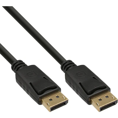 Afbeelding van Kabel inLine displayport 4K60HZ M 3 meter zwart