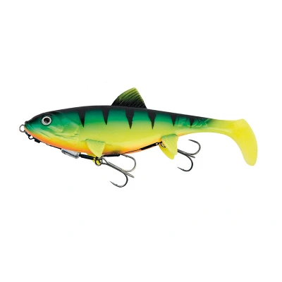 Afbeelding van Fox Rage Replicant Shallow UV Fire Tiger 21cm Shad