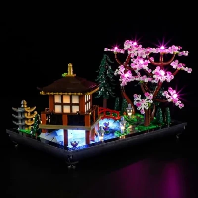 Afbeelding van YEABRICKS Led licht voor Lego 10315 pictogrammen tuin van stilte model (Lego Kit niet inbegrepen)