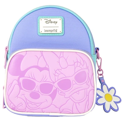 Afbeelding van Disney Loungefly Convertible Backpack Daisy Duck and Minnie Mouse