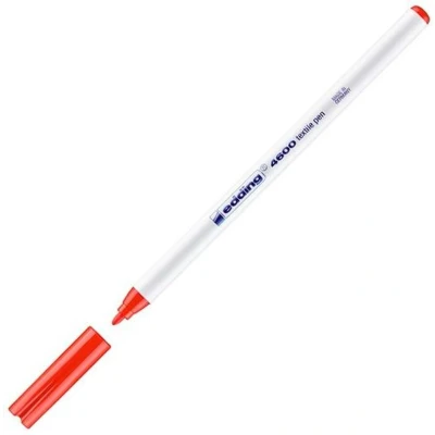 Afbeelding van Viltstift edding 4600 textiel rond 1mm rood