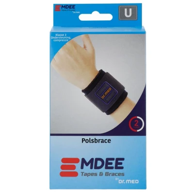 Afbeelding van Emdee Polsbrace Blauw