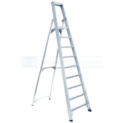 Afbeelding van Enkele trapladder 9 treden Atom