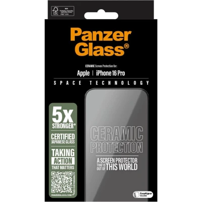 Afbeelding van Panzerglass Ceramic Apple iPhone 16 Pro Ultra Wide Fit