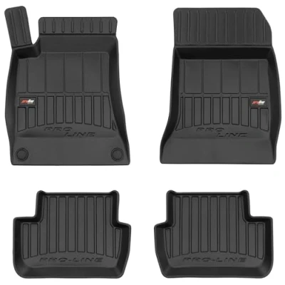 Afbeelding van M MOTOS Rubber Vloermatten voor Mercedes GLA X156 2013 2019. Verbeter je reiscomfort met de zwarte antislip 3D automat alle weersomstandigheden, bescherming tegen vuil