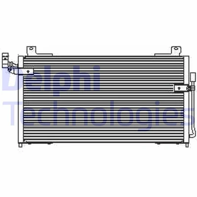 Afbeelding van DELPHI TSP0225427 Condensor Airco Zonder droger 8 13