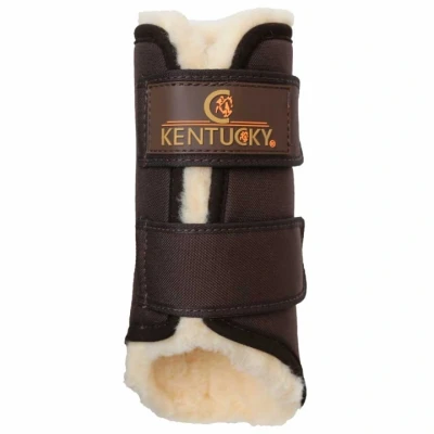 Afbeelding van Kentucky Turnout Boots Solimbra Voorbenen Bruin Full