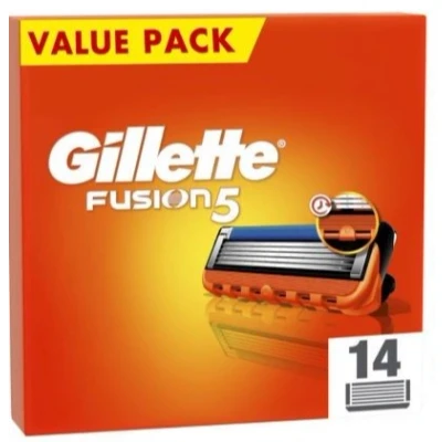 Afbeelding van Gilette Gillette Fusion Manual Voordeelpak 14 stuks