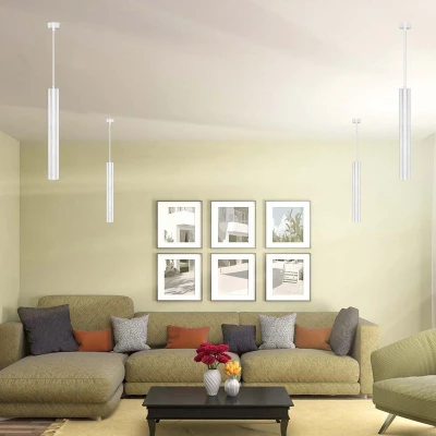 Afbeelding van V TAC VT 976 500 W LED spots Hangende armaturen GU10 IP20 Zwart Modelnr: