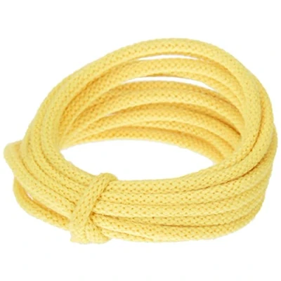 Image de Tube tricoté avec fil jaune 3 m Rayher