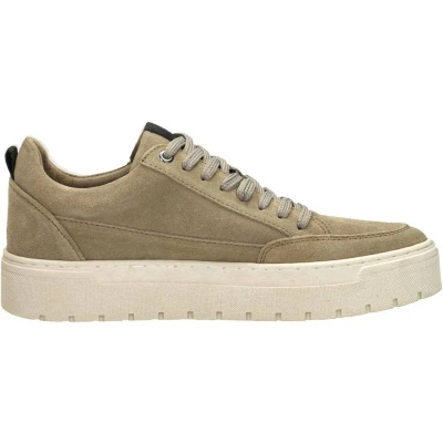 Afbeelding van SUB55 Sneakers laag, Heren, Maat: 43, Taupe Leer