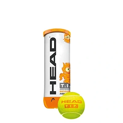 Afbeelding van Head TIP Tennisballen Orange 3 pack Geel Tennisbal