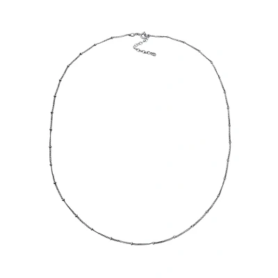 Afbeelding van Kuzzoi Basic Ketting, Heren, Maat: 55, Grau