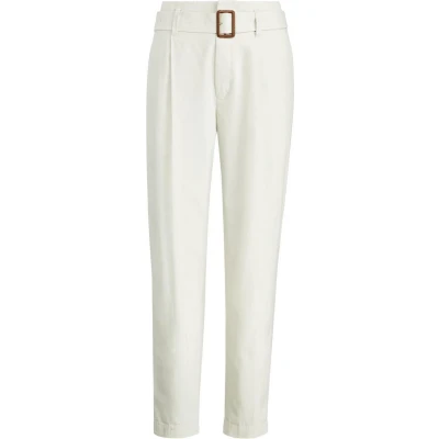 Afbeelding van Polo Ralph Lauren katoenen pantalon in creme maat XS (2)