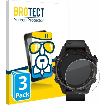 Afbeelding van BROTECT AirGlass kogelwerende glasfolie, Smartwatch beschermfolie, Transparant