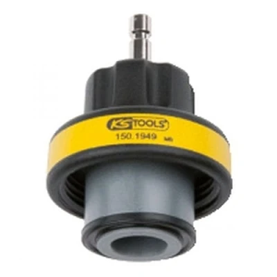 Afbeelding van KS Tools, Voertuig gereedschap, Adapter voor koelsysteem M52 x 3,0, geel