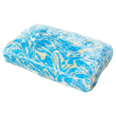 Afbeelding van Dogguo Swirl Bed Blauw&amp;Beige Hondenmatras M