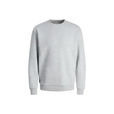 Afbeelding van Jack &amp; Jones Jjebradley CREW Sweater, Heren, Maat: Large, Light grey