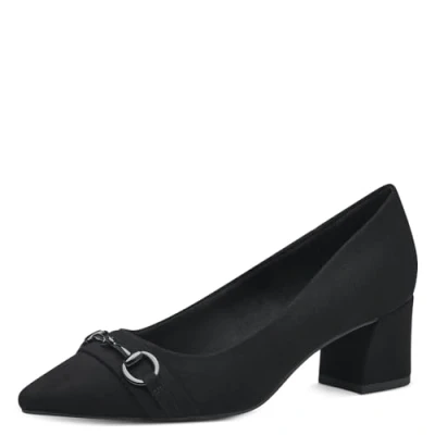 Afbeelding van Marco Tozzi Klassieke pumps, Dames, Maat: 40, Black Textiel