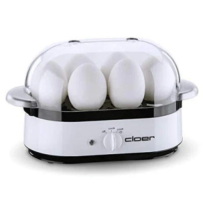Afbeelding van Cloer 6081 Eierkoker Voor 6 Eieren 350W Wit