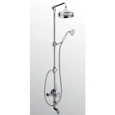 Afbeelding van Huber Victorian Thermostatische Bad/Doucheset RVS 1154958052