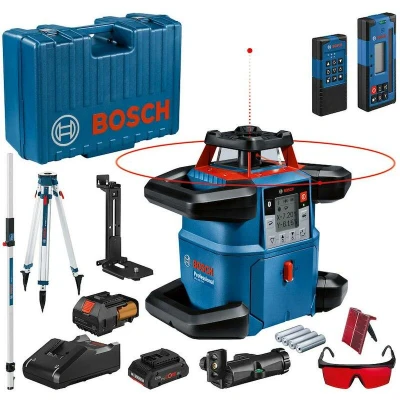 Afbeelding van Bosch Professional GRL 600 CHV + BT 170 HD GR 240 Rotatielaser Zelfnivellerend Reikwijdte (max.): m