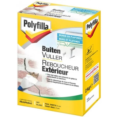 Afbeelding van Polyfilla Buitenvuller (poeder) 2KG