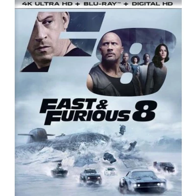 Afbeelding van Fast &amp; Furious 8 (4K Ultra HD Blu ray)